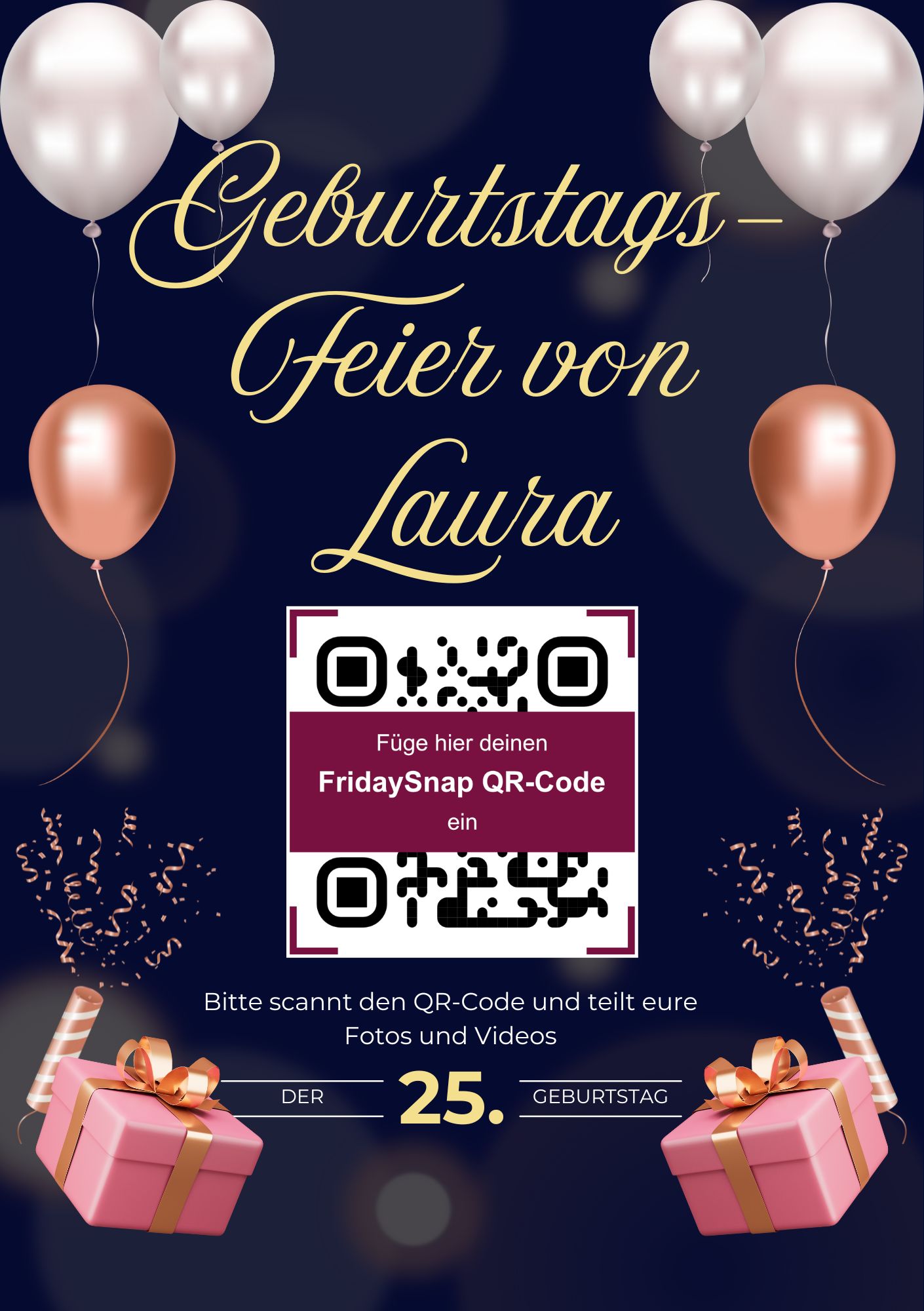 QR-Code Vorlage 4